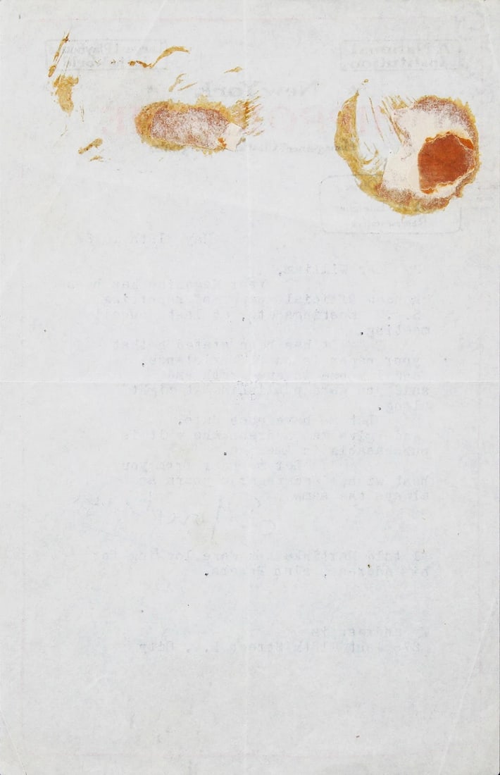 Harry Houdini Authentic Signed 5.5x8.5 Letter Dated May 19th 1918 BAS - 3