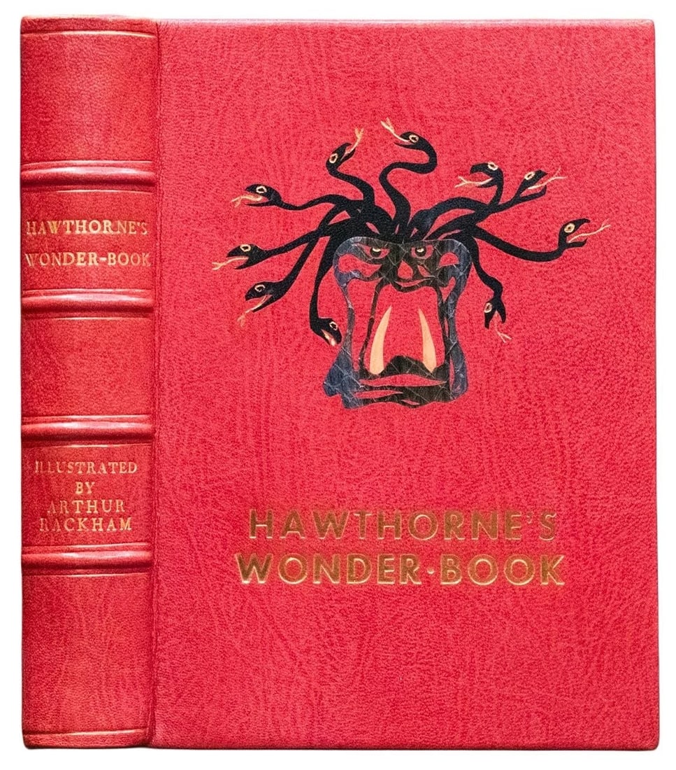 1922 A Wonder Book Greek Mythology Gorgon's Head Medusa Midas Touch (1 of 18)