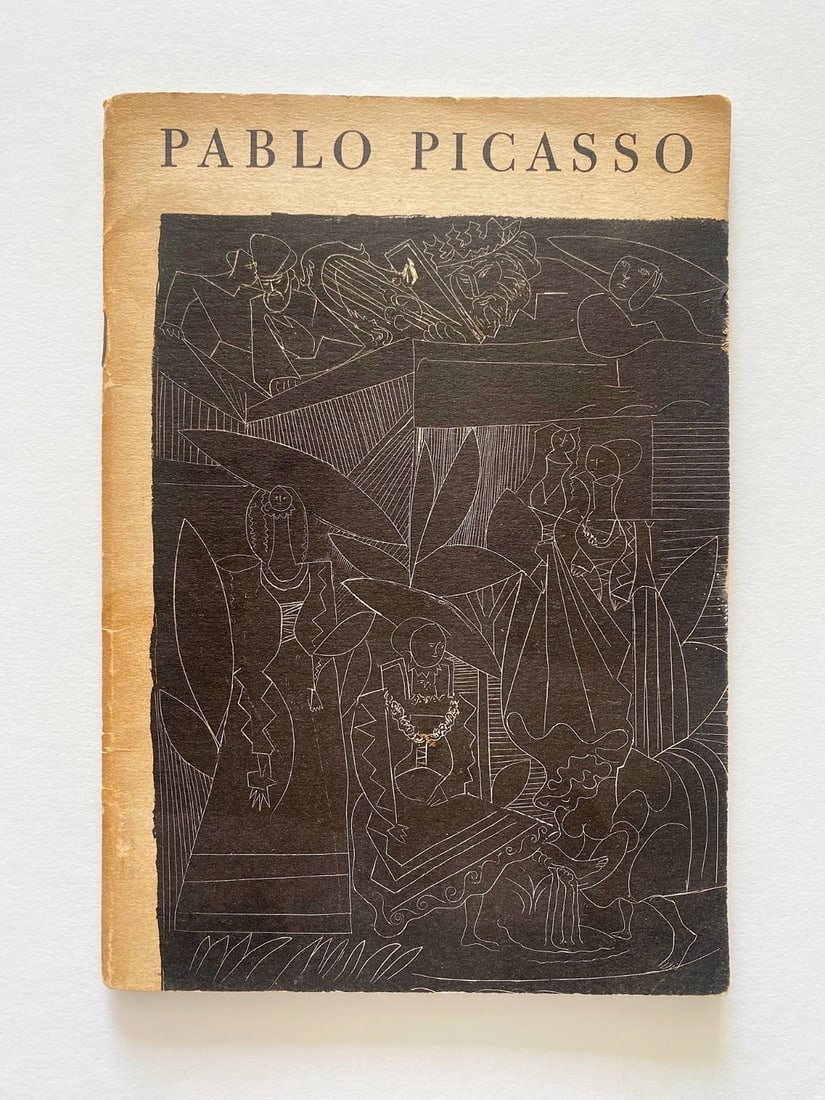 "PABLO PICASSO LITHOGRAPHS 1945-47" RARE 1947 MOURLOT LITHOGRAPH PRINT ART BOOK (1 of 18)