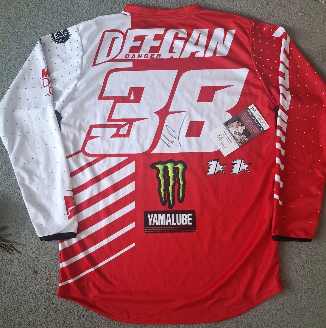 Haiden Deegan Signed #38 Replica Jersey - Medium - Supercross MX - JSA COA (1 of 6)