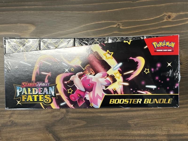 Pokemon TCG Paldean Fates (SV4.5) BOOSTER BUNDLE DISPLAY BOX Sealed 10 Bundles - 2