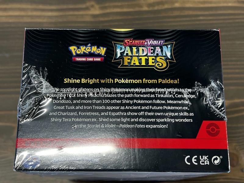 Pokemon TCG Paldean Fates (SV4.5) BOOSTER BUNDLE DISPLAY BOX Sealed 10 Bundles - 3