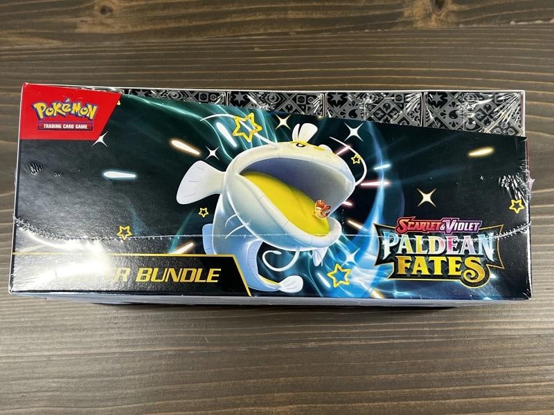 Pokemon TCG Paldean Fates (SV4.5) BOOSTER BUNDLE DISPLAY BOX Sealed 10 Bundles - 4