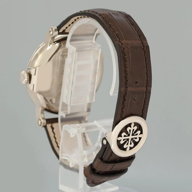 MINT Patek Philippe 5159G White Gold Perpetual Calendar 39mm Moonphase Watch Box - 4