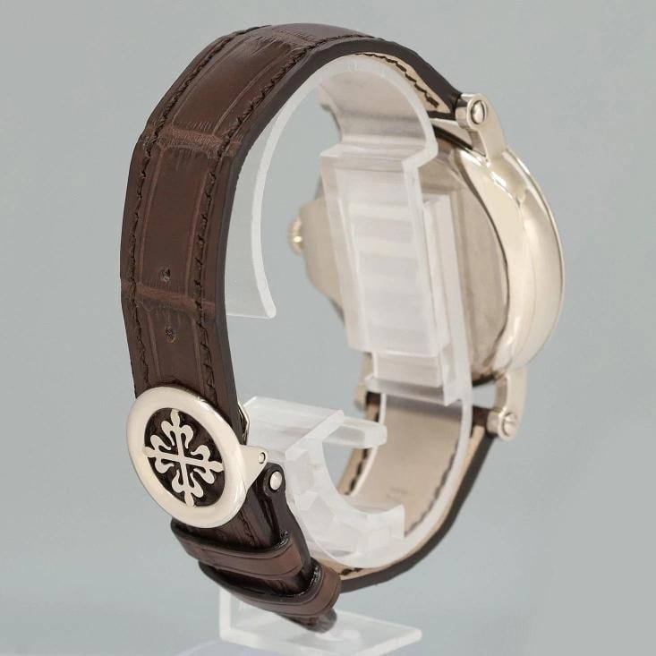 MINT Patek Philippe 5159G White Gold Perpetual Calendar 39mm Moonphase Watch Box - 6