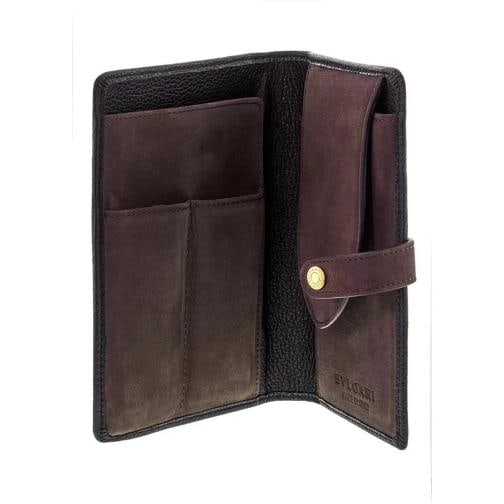 Bvlgari Octo Roma Automatic Black Dial Leather Strap Men's Watch - 5