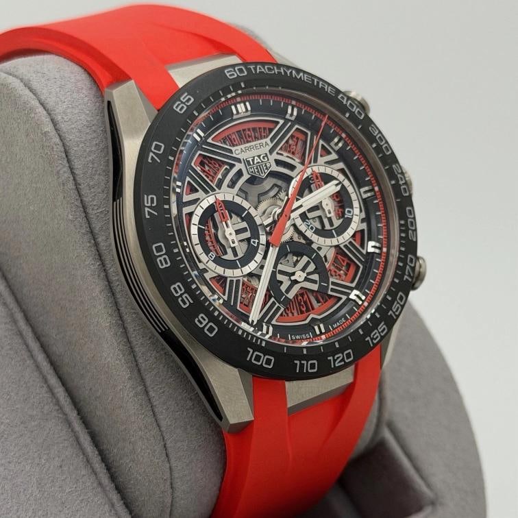 TAG Heuer Carrera Chronograph Extreme Sport CBU2082.FT6275 44mm Box Paper - 12