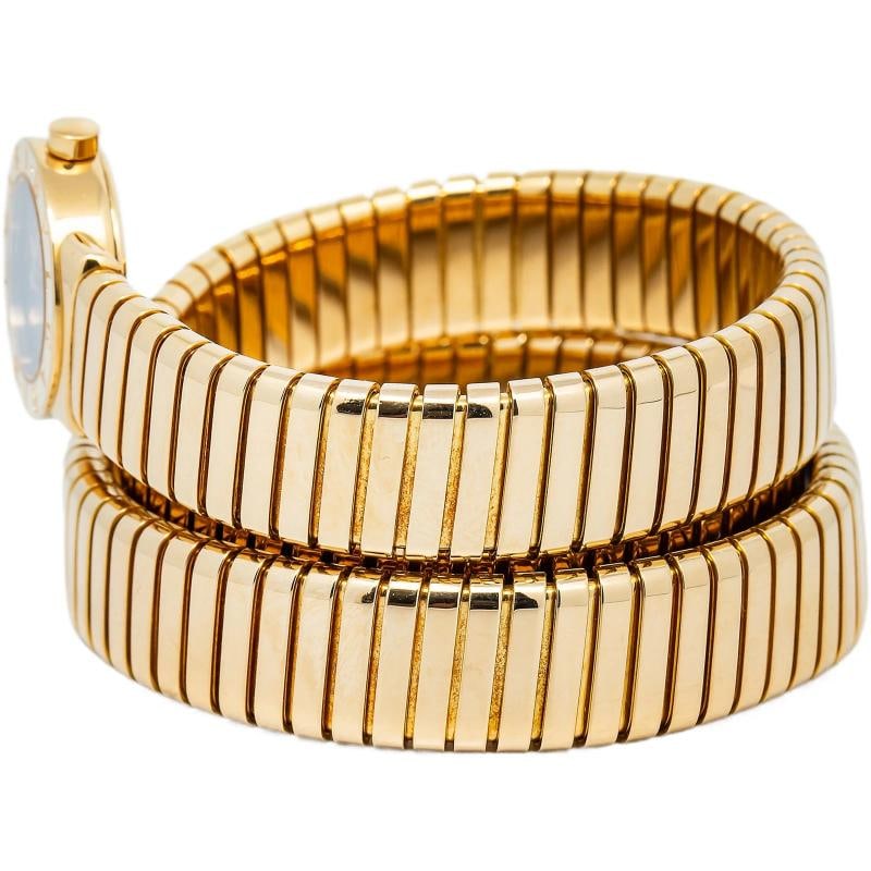 Bvlgari Serpenti BB191T Complete 18k Yellow Gold Black Dial Quartz Ladies' 19mm - 3