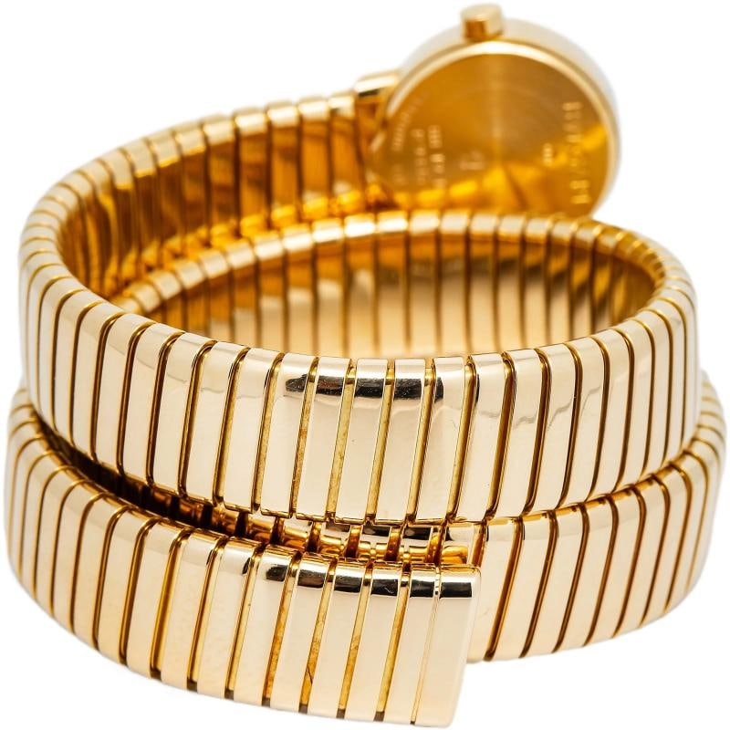 Bvlgari Serpenti BB191T Complete 18k Yellow Gold Black Dial Quartz Ladies' 19mm - 5