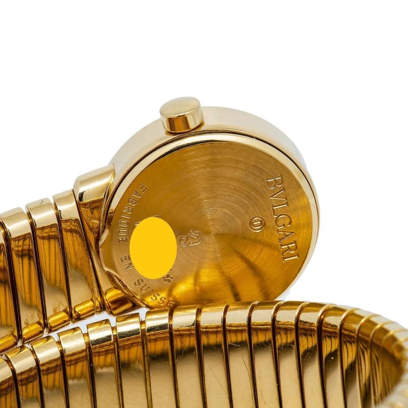 Bvlgari Serpenti BB191T Complete 18k Yellow Gold Black Dial Quartz Ladies' 19mm - 6