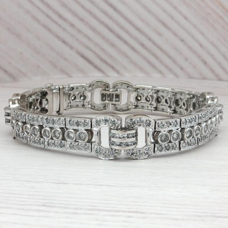 Diamond Bracelet in 14K White Gold (1 of 9)