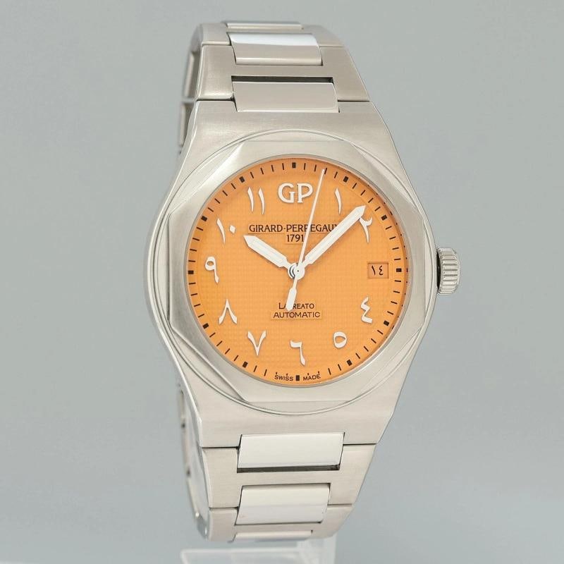 Girard Perregaux Laureato Limited 28 Pieces 81010-11-1745-11A Orange Arabic - 3