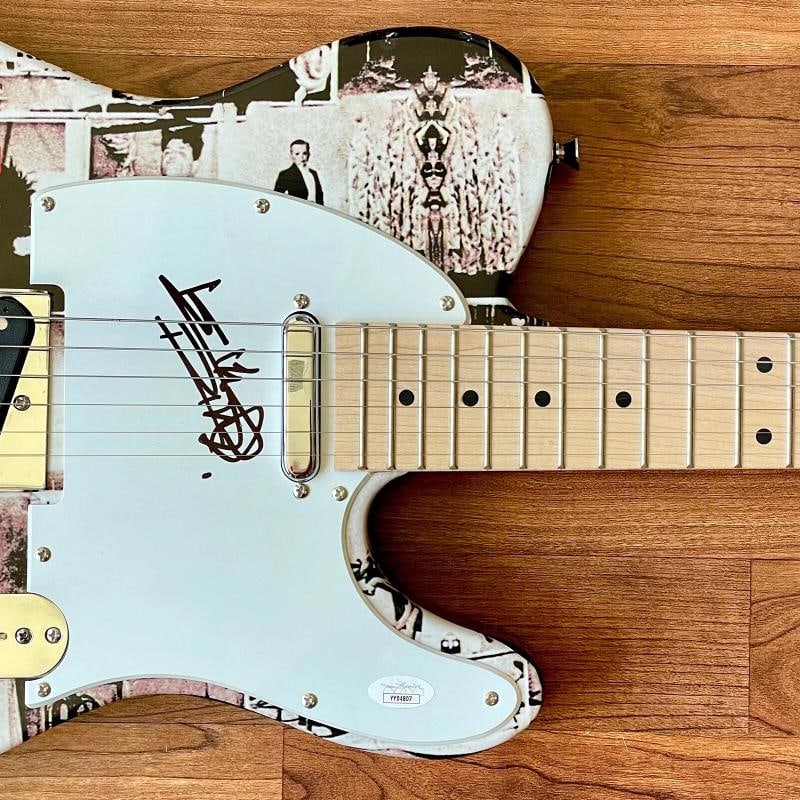 KEITH RICHARDS Signed Custom Guitar ROLLING STONES (JSA COA). - 2