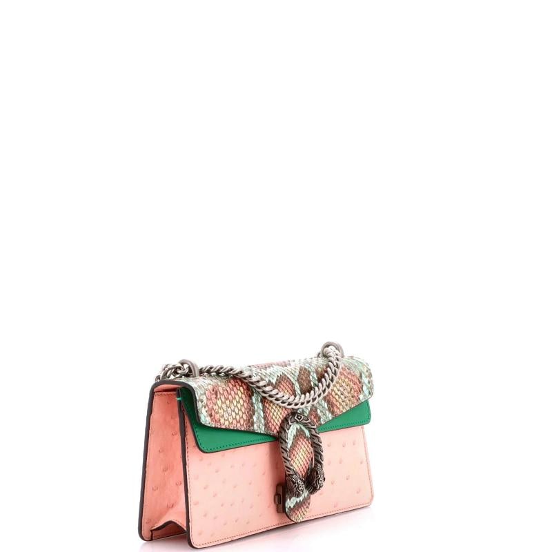 Gucci Dionysus Bag Python with Ostrich and Leather Small - 2