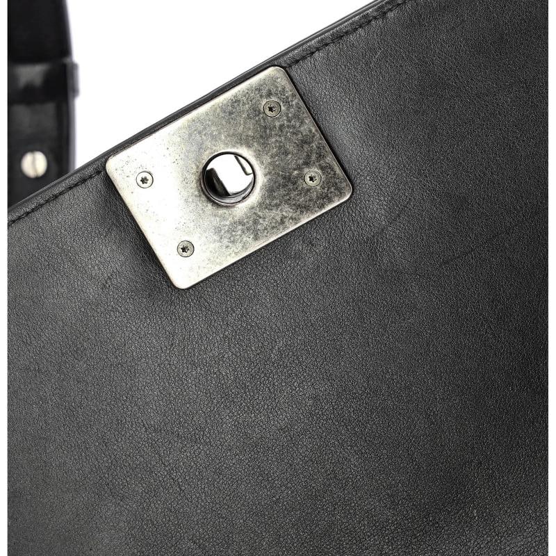 Chanel Boy Flap Bag Quilted Lambskin Old Medium - 7