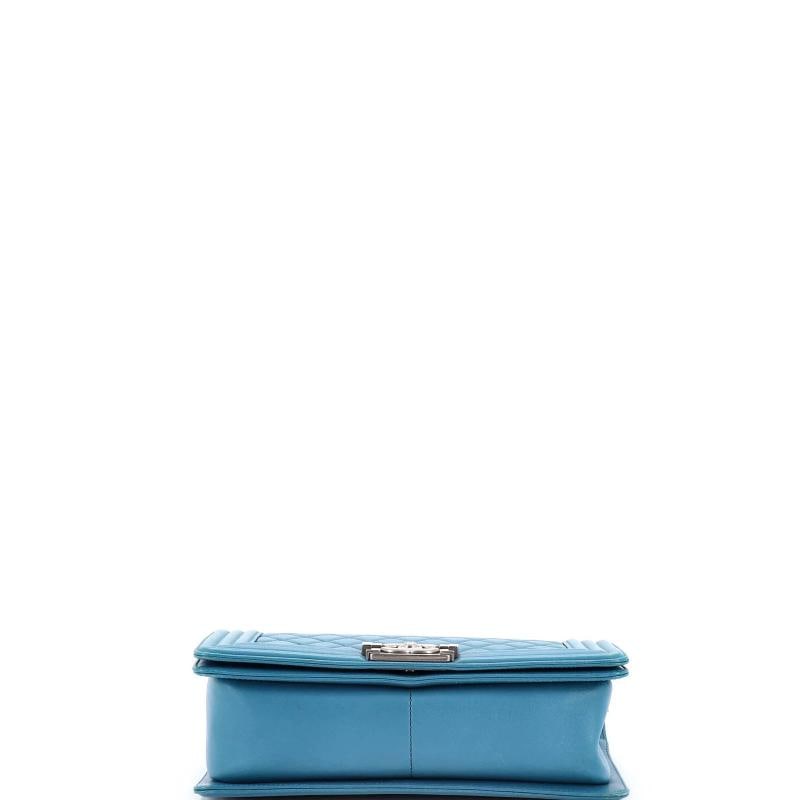 Chanel Boy Flap Bag Quilted Lambskin Old Medium - 4