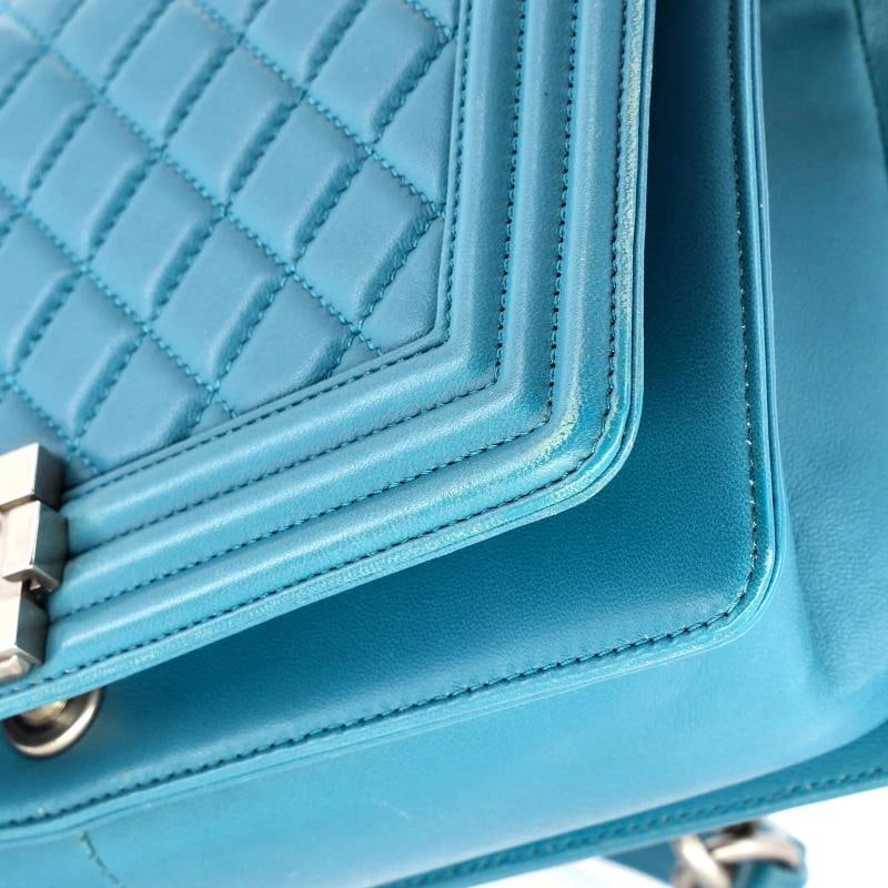 Chanel Boy Flap Bag Quilted Lambskin Old Medium - 6