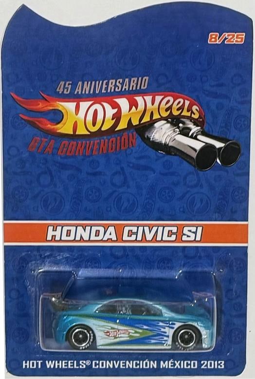 HONDA CIVIC SI Mexico 2013 Convention Hot Wheels Car #8/25 - 3