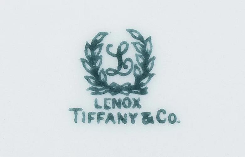 Great set 9 Tiffany & Co Lenox White Cream Gilded Luncheon Plates - 5