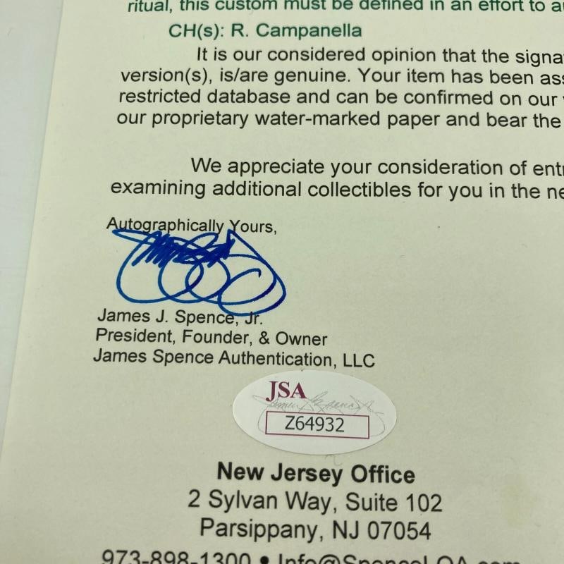 1955 Brooklyn Dodgers World Series Champs Team Signed Baseball Sandy Koufax JSA - 9