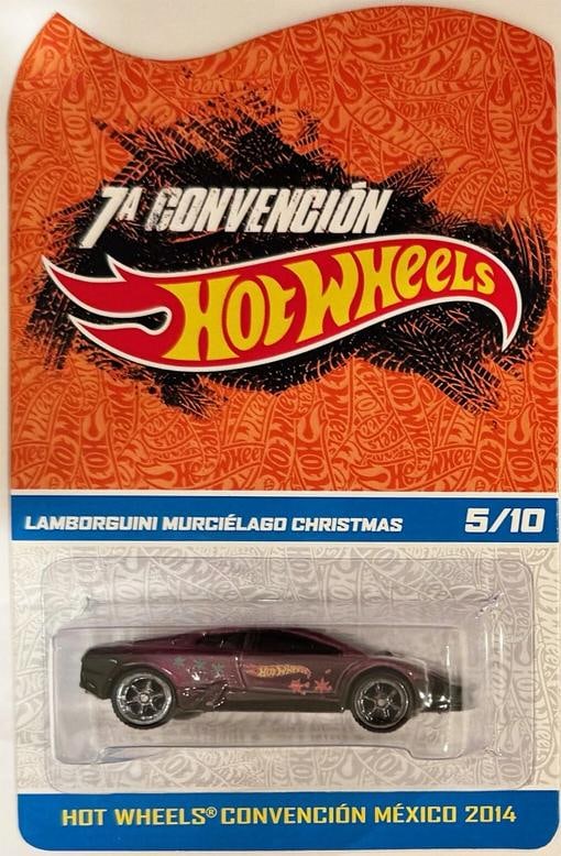 Lambo Murcielago Hot Wheels 2014 Mexico Convention 5/10 EXTREAMLY RARE Christmas: Condition: New: A brand-new, unused, unopened, undamaged item (including handmade items). ,Country of Origin: Mexico,Autographed: No,Vehicle Make: Lamborghini,Vehicle Type: Car,Color: Purple,Material: