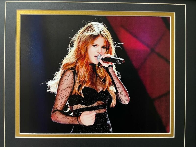 Selena Gomez Autographed Revelacion CD Album Framed Collage PSA/DNA Signed - 4