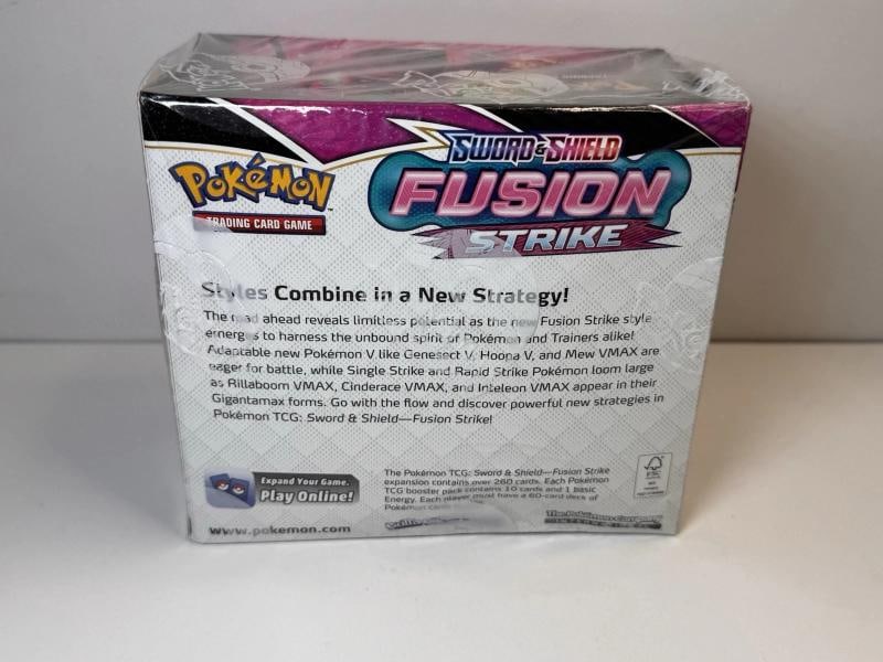 READ Pokemon TCG Fusion Strike Booster Box Sword & Shield Factory Sealed #2 - 2