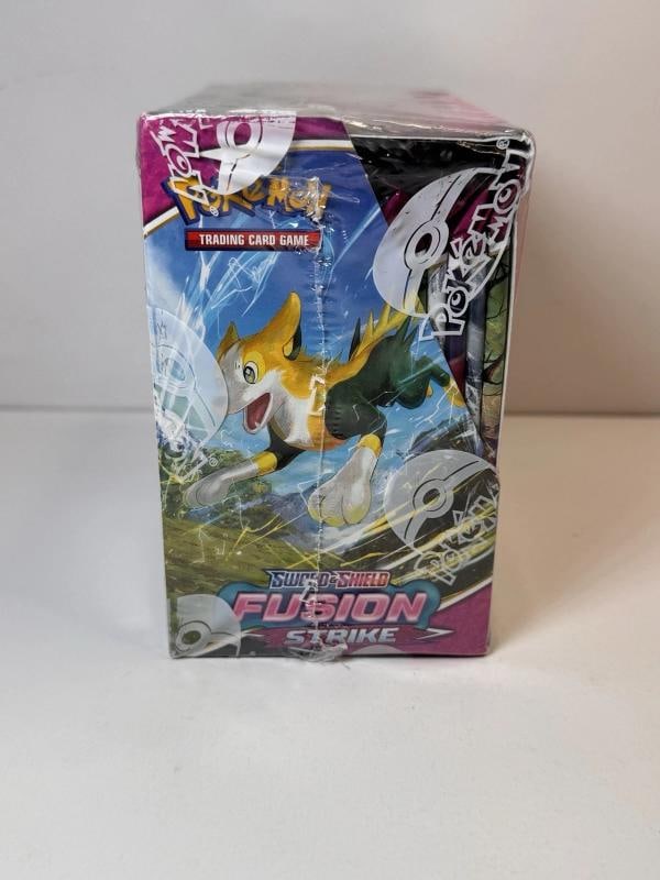 READ Pokemon TCG Fusion Strike Booster Box Sword & Shield Factory Sealed #2 - 3