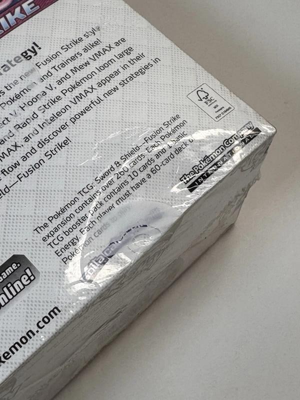 READ Pokemon TCG Fusion Strike Booster Box Sword & Shield Factory Sealed #2 - 7