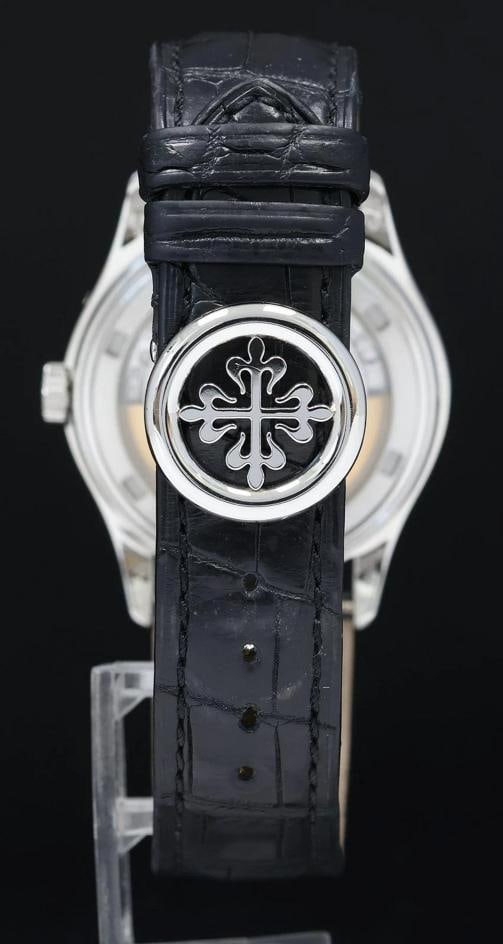 MINT Patek Philippe 5146P Platinum Annual Calendar Moon Phase 39mm Grey Watch - 4