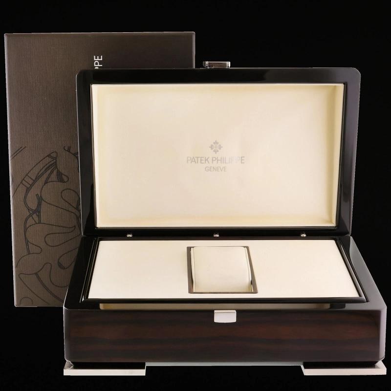 MINT Patek Philippe 5146P Platinum Annual Calendar Moon Phase 39mm Grey Watch - 6