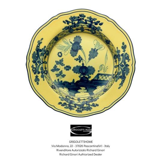 Richard Ginori - Oriente Italiano Citrino - Set Of 6 Dinner Plates 26.5 Cm - 2