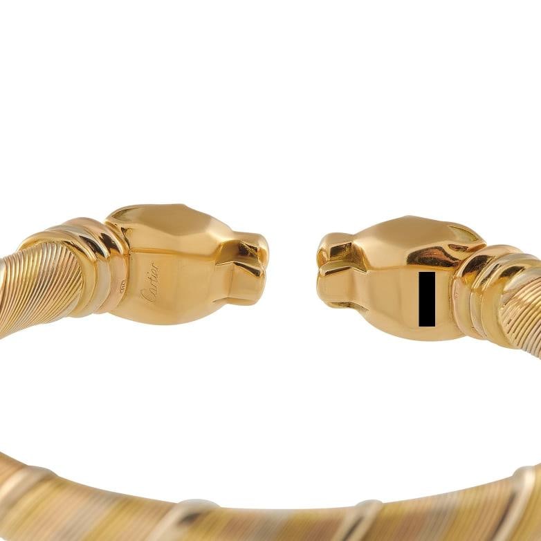 Cartier Vintage Panthere 18K Yellow Gold Bracelet CA18-011326 - 3