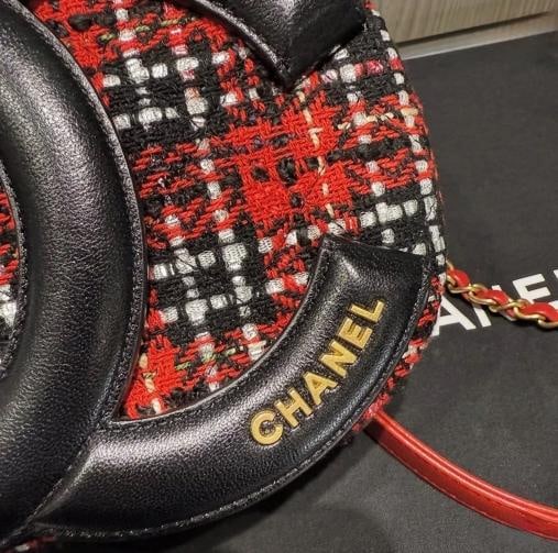 Chanel Oval Red Tweed Midnight Camera Bag MinaudiÃƒÂ¨re - 6