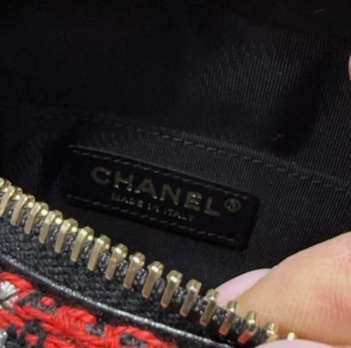 Chanel Oval Red Tweed Midnight Camera Bag MinaudiÃƒÂ¨re - 8