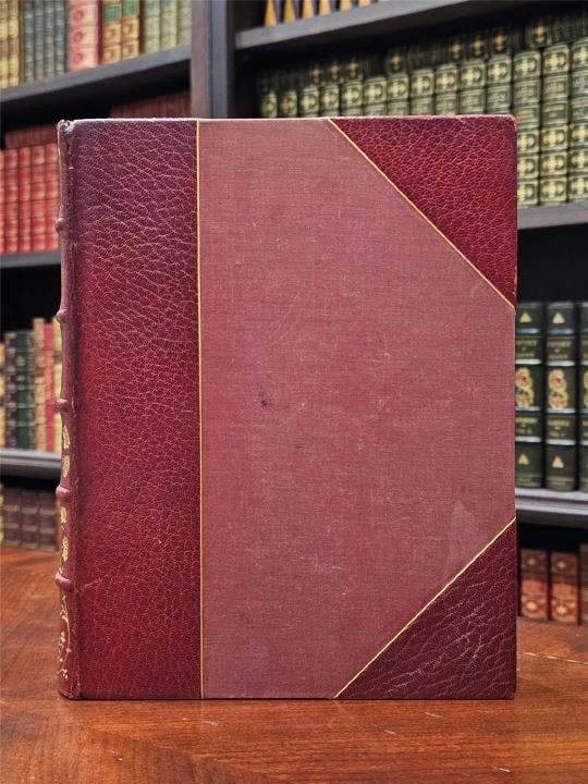 1904 Morocco Limited 1stEd Fine Leather Bound by Bayntun Color Plates Signed - 2