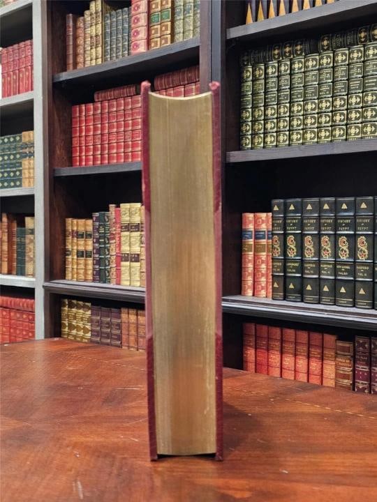 1904 Morocco Limited 1stEd Fine Leather Bound by Bayntun Color Plates Signed - 4