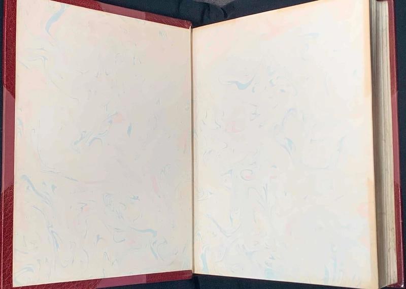 1904 Morocco Limited 1stEd Fine Leather Bound by Bayntun Color Plates Signed - 5