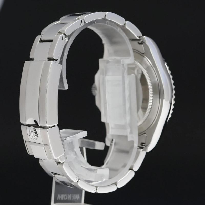 2017 MINT Rolex Yacht-Master 116622 Steel Platinum Blue Dial 40mm Watch Box - 6