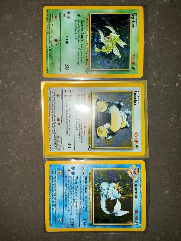 1999 Jungle- Pokemon Complete -Set Great Condition 64/64 - - 11