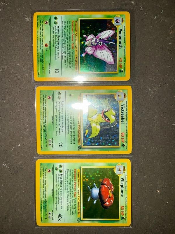 1999 Jungle- Pokemon Complete -Set Great Condition 64/64 - - 12
