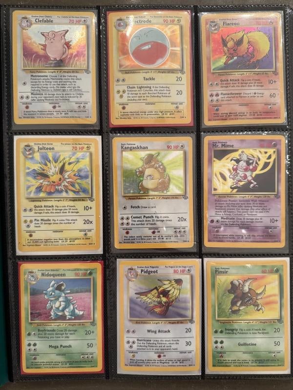 1999 Jungle- Pokemon Complete -Set Great Condition 64/64 -: Condition: Used: An item that has been used previously.. ,Autographed: No,Set: Jungle,Game: PokÃƒÂ©mon TCG,Number of Cards: 64,Card Condition: Moderately Played (Very
