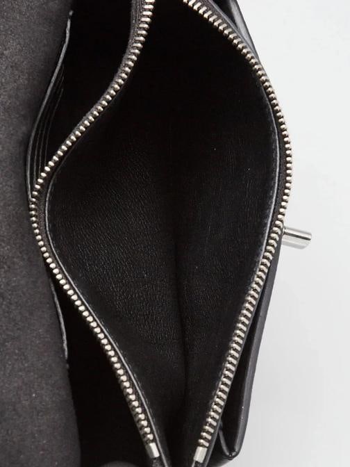 Louis Vuitton Black Leather MyLockMe Chain Pochette Bag - 11