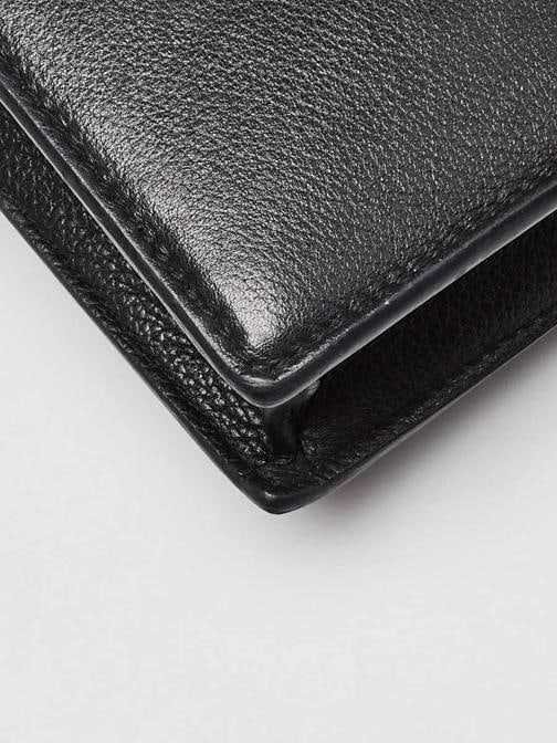 Louis Vuitton Black Leather MyLockMe Chain Pochette Bag - 4