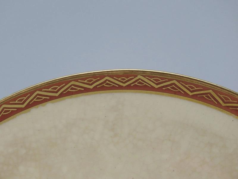 Lovely 21 Piece Japanese Satsuma Tea Set Service for 6 Cherry Blossoms - 9