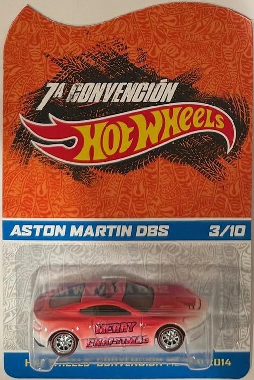 ASTON MARTIN DBS Hot Wheels 2014 Mexico Convention 3/10 EXTREAMLY RARE: Condition: New: A brand-new, unused, unopened, undamaged item (including handmade items).,Country of Origin: Mexico,Autographed: No,Vehicle Make: Aston Martin,Vehicle Type: Car,Color: Pink,Material: d