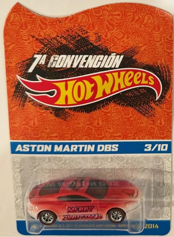 ASTON MARTIN DBS Hot Wheels 2014 Mexico Convention 3/10 EXTREAMLY RARE - 2
