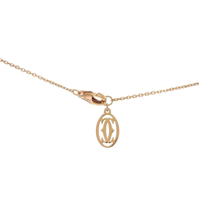 Cartier Heart Pendant Necklace 18K Rose Gold and Diamonds - 3