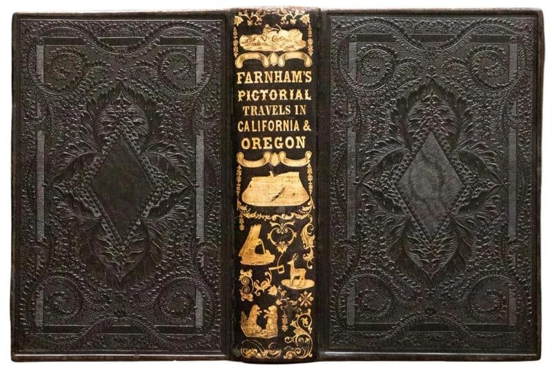 1852 Life Adventures & Travels in California Fine Leather Illustrated Rare (1 of 15)