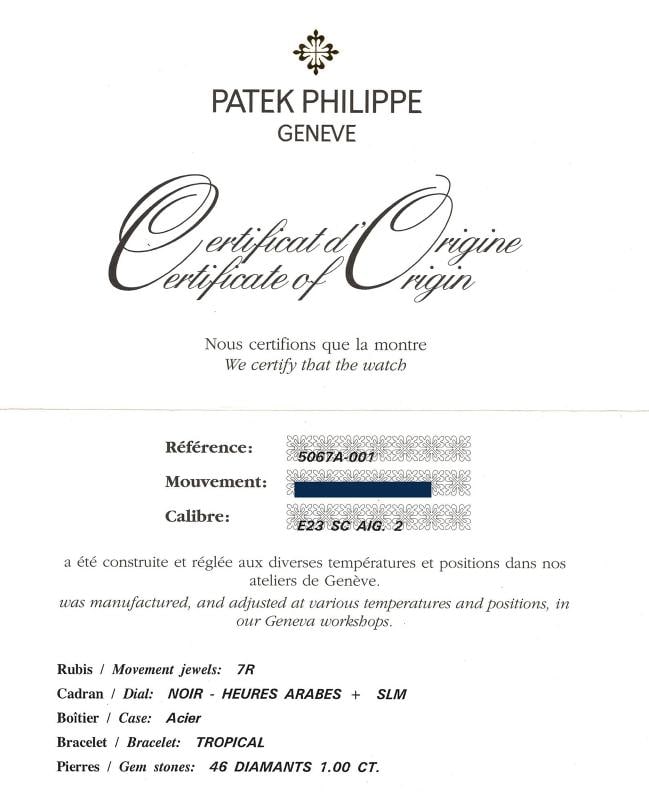 PAPERS MINT Patek Philippe Steel Aquanaut Black Rubber Luce 5067a Diamond Watch - 7